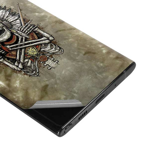 Liquid Blue Tribal Beats Galaxy Note 10 Skin