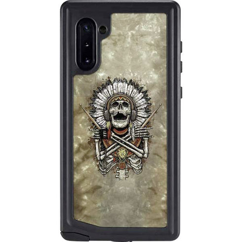 Liquid Blue Tribal Beats Galaxy Note 10 Waterproof Case