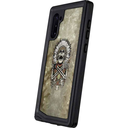 Liquid Blue Tribal Beats Galaxy Note 10 Waterproof Case