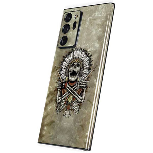 Liquid Blue Tribal Beats Galaxy Note20 Ultra 5G Skin