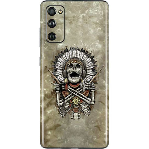 Liquid Blue Tribal Beats Galaxy S20 Fan Edition Skin