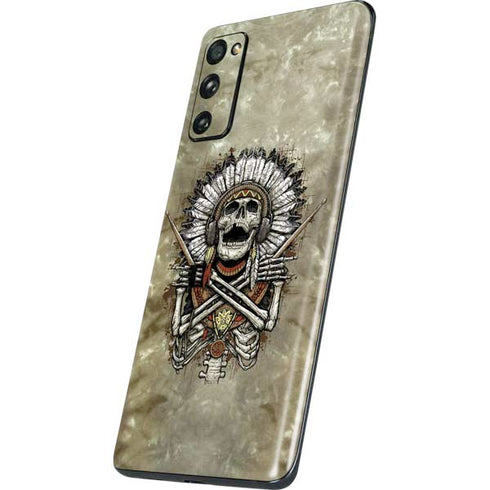 Liquid Blue Tribal Beats Galaxy S20 Fan Edition Skin