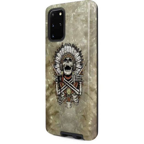 Liquid Blue Tribal Beats Galaxy S20 Plus Pro Case