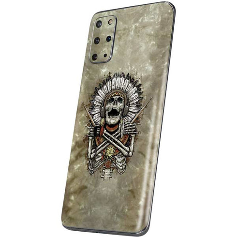 Liquid Blue Tribal Beats Galaxy S20 Plus Skin