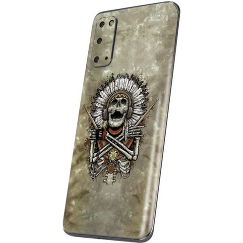 Liquid Blue Tribal Beats Galaxy S20 Skin