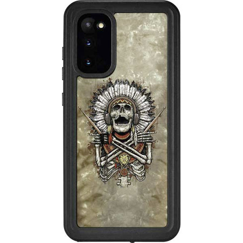 Liquid Blue Tribal Beats Galaxy S20 Waterproof Case