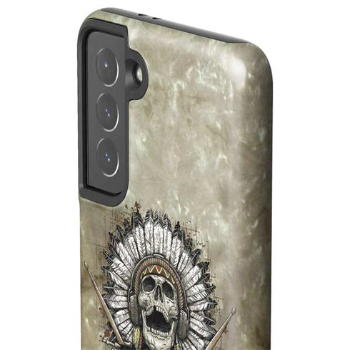 Liquid Blue Tribal Beats Galaxy S21 5G Pro Case
