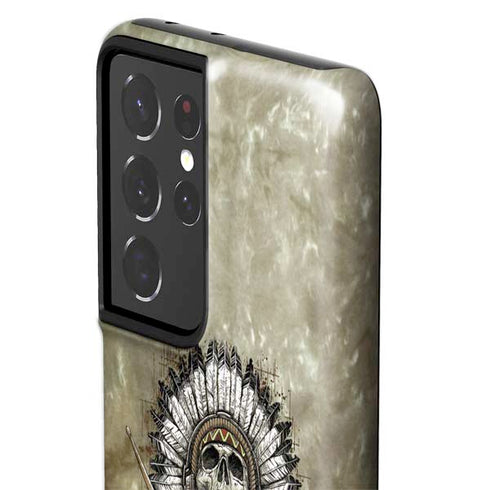 Liquid Blue Tribal Beats Galaxy S21 Ultra 5G Pro Case
