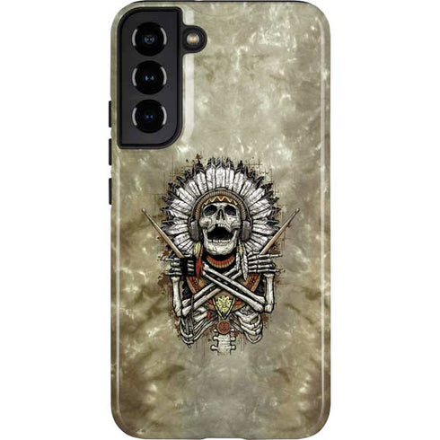 Liquid Blue Tribal Beats Galaxy S22 Plus Pro Case