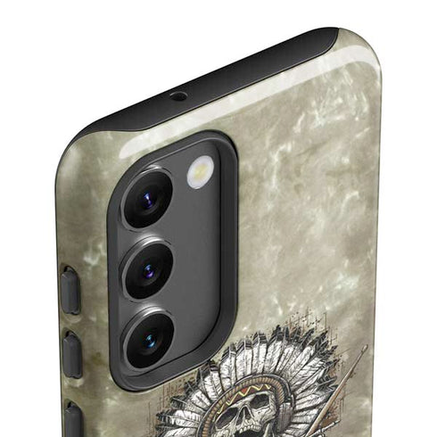 Liquid Blue Tribal Beats Galaxy S23 Plus Pro Case