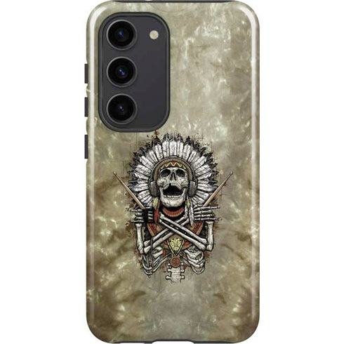 Liquid Blue Tribal Beats Galaxy S23 Pro Case
