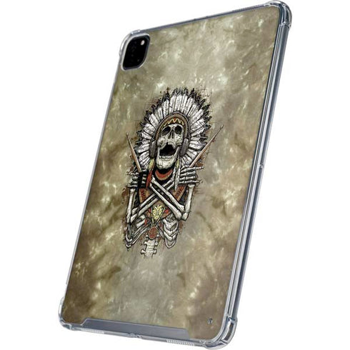 Liquid Blue Tribal Beats iPad Pro 12.9in (2020) Clear Case