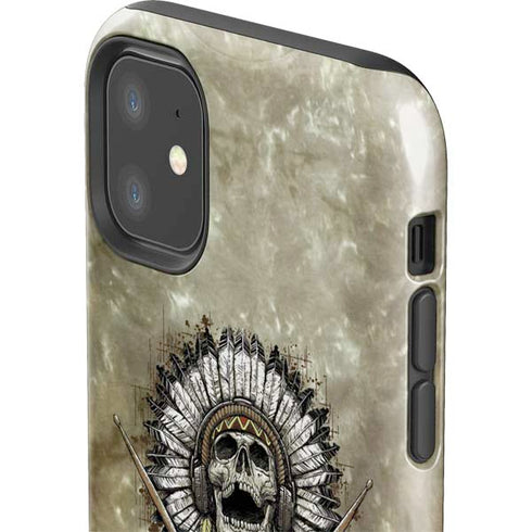 Liquid Blue Tribal Beats iPhone 11 Impact Case