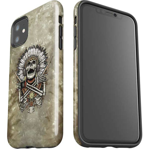 Liquid Blue Tribal Beats iPhone 11 Impact Case