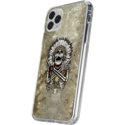 Liquid Blue Tribal Beats iPhone 11 Pro Clear Case