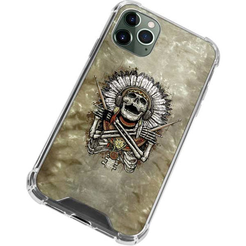 Liquid Blue Tribal Beats iPhone 11 Pro Max Clear Case