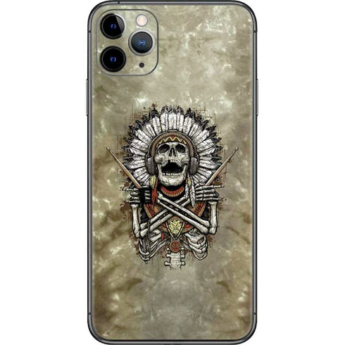 Liquid Blue Tribal Beats iPhone 11 Pro Max Skin