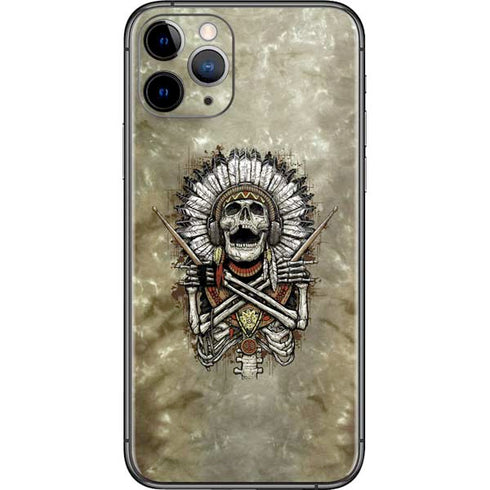 Liquid Blue Tribal Beats iPhone 11 Pro Skin