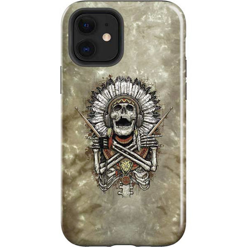 Liquid Blue Tribal Beats iPhone 12 Impact Case