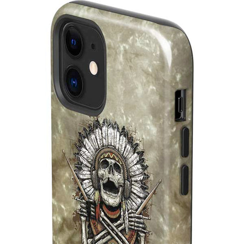Liquid Blue Tribal Beats iPhone 12 Impact Case