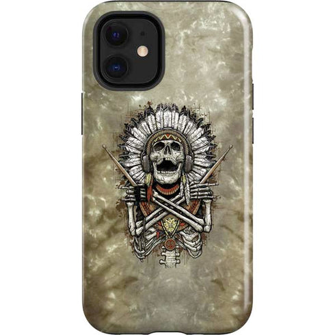 Liquid Blue Tribal Beats iPhone 12 Mini Impact Case