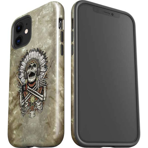 Liquid Blue Tribal Beats iPhone 12 Mini Impact Case