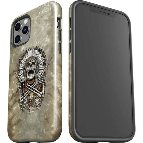Liquid Blue Tribal Beats iPhone 12 Pro Impact Case