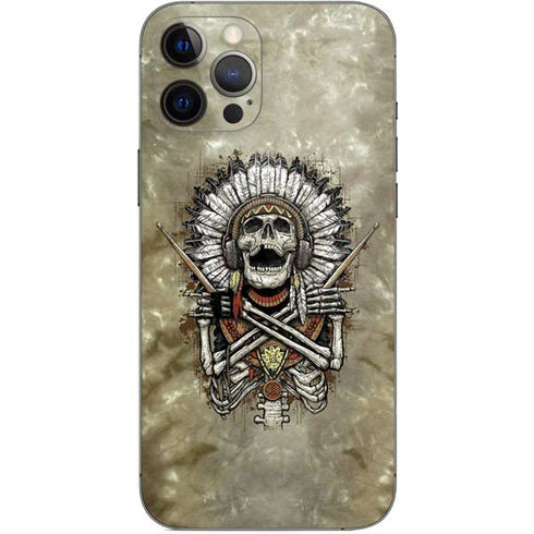 Liquid Blue Tribal Beats iPhone 12 Pro Max Skin