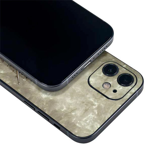 Liquid Blue Tribal Beats iPhone 12 Skin