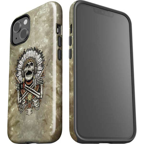 Liquid Blue Tribal Beats iPhone 13 Impact Case
