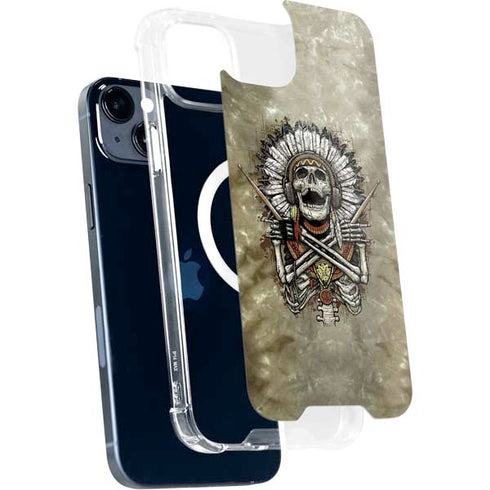 Liquid Blue Tribal Beats iPhone 13 MagSafe Case
