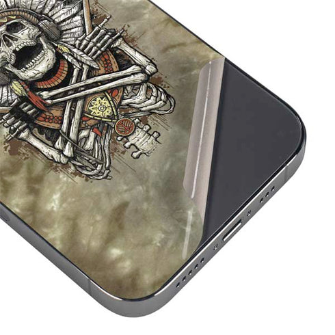 Liquid Blue Tribal Beats iPhone 14 Pro Skin