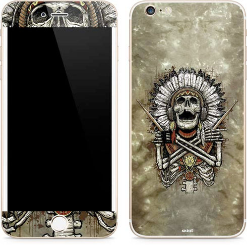 Liquid Blue Tribal Beats iPhone 6/6s Plus Skin