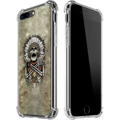 Liquid Blue Tribal Beats iPhone 7/8 Plus Clear Case