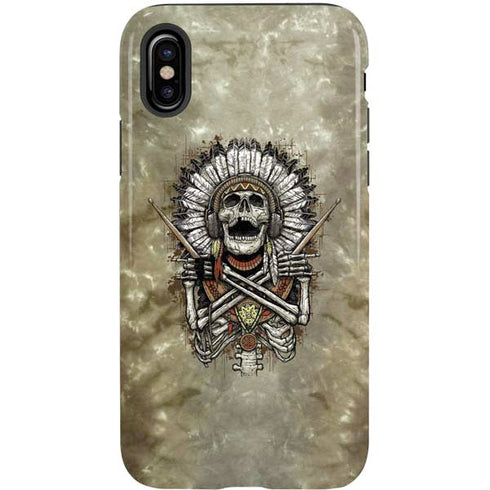 Liquid Blue Tribal Beats iPhone X Pro Case