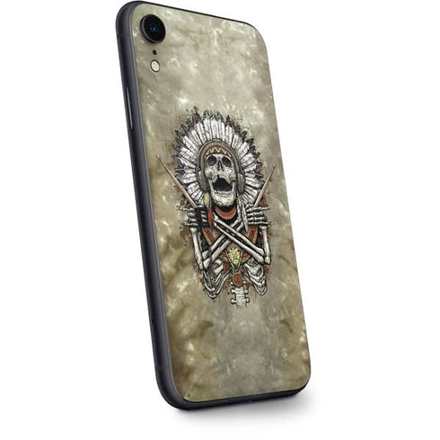 Liquid Blue Tribal Beats iPhone XR Skin