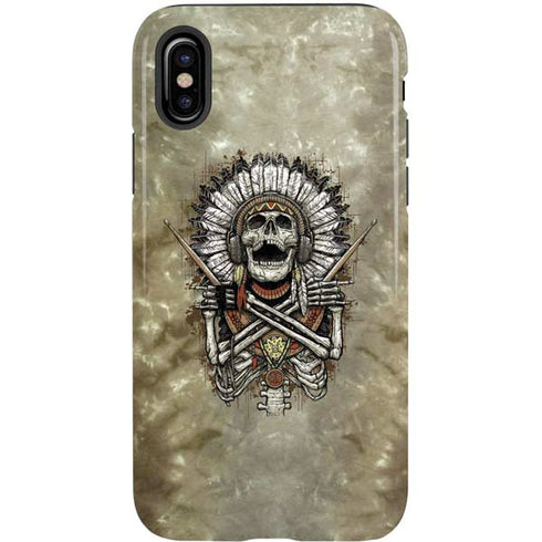 Liquid Blue Tribal Beats iPhone XS Pro Case