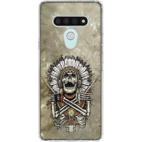 Liquid Blue Tribal Beats LG Stylo 6 Clear Case