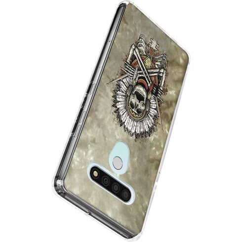 Liquid Blue Tribal Beats LG Stylo 6 Clear Case