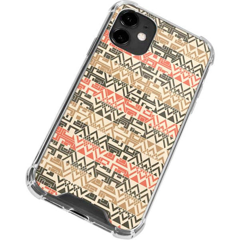 Tribal Fashion iPhone 12 Clear Case