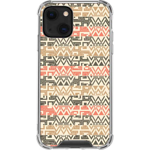 Tribal Fashion iPhone 14 Clear Case
