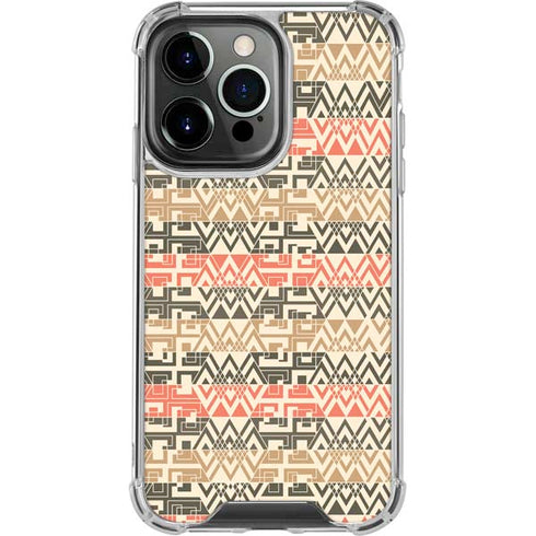 Tribal Fashion iPhone 14 Pro Clear Case