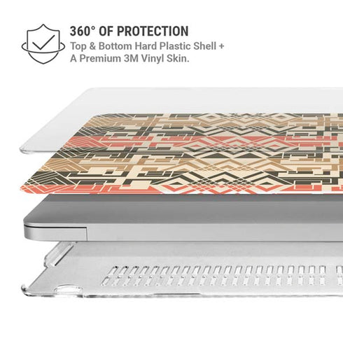 Tribal Fashion MacBook Air 15in (2023-2025) Case plus Skin