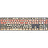 Tribal Fashion Magic Keyboard with Numeric Keypad Skin