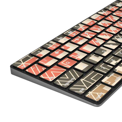 Tribal Fashion Magic Keyboard with Numeric Keypad Skin