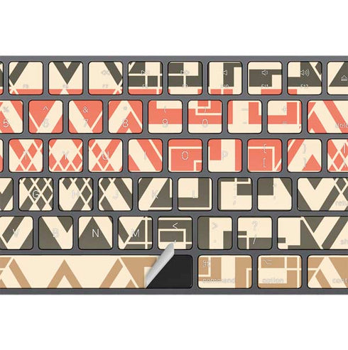 Tribal Fashion Magic Keyboard with Numeric Keypad Skin
