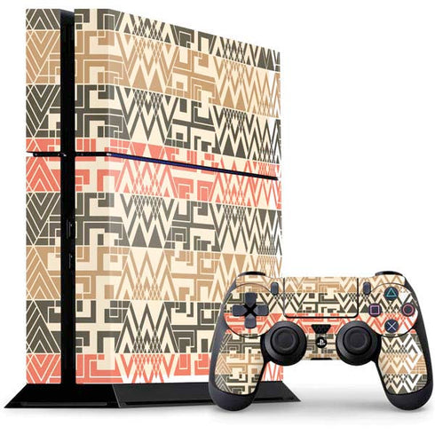 Tribal Fashion PS4 Console and Controller Bundle Skin