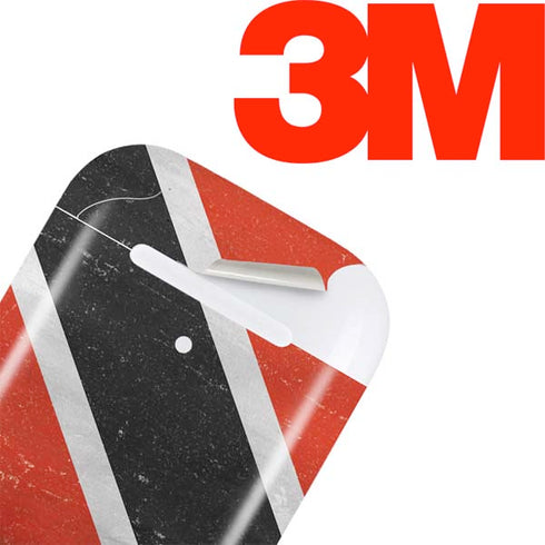Trinidad and Tobagao Flag Distressed Apple AirPods Skin
