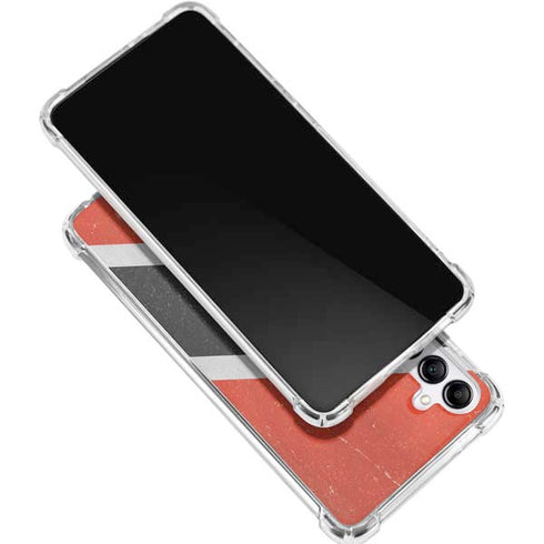 Trinidad and Tobagao Flag Distressed Galaxy A15 5G Clear Case