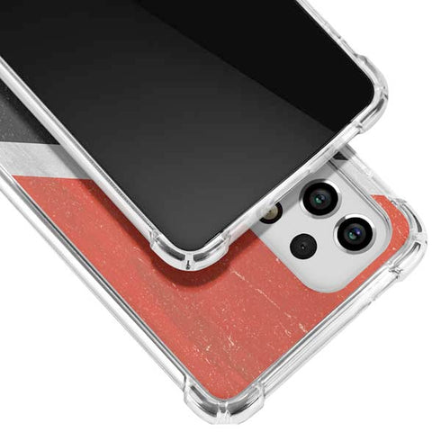 Trinidad and Tobagao Flag Distressed Galaxy A53 5G Clear Case